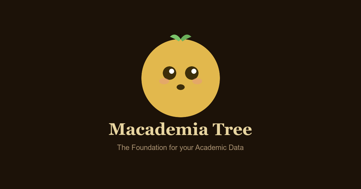 Macademia Tree - Academic Disciplines API